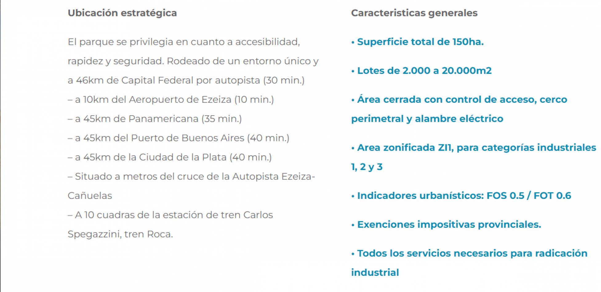 PARQUE INDUSTRIAL SPEGAZZINI - LOTE 3.370 m2